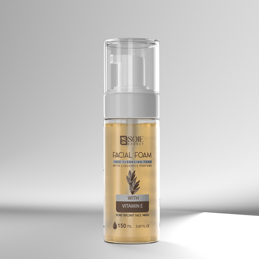 Liquorice facial foam