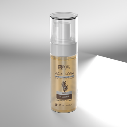 Liquorice facial foam