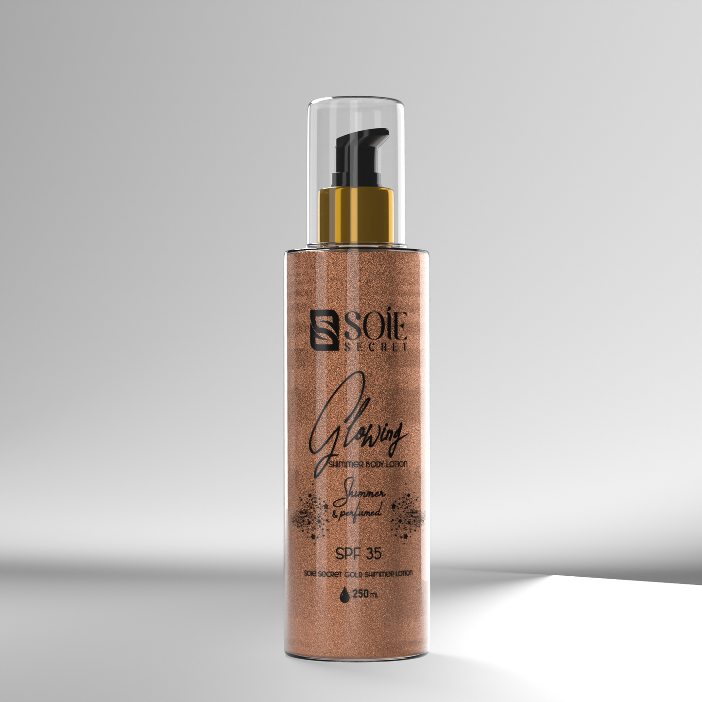 Shimmer body lotion