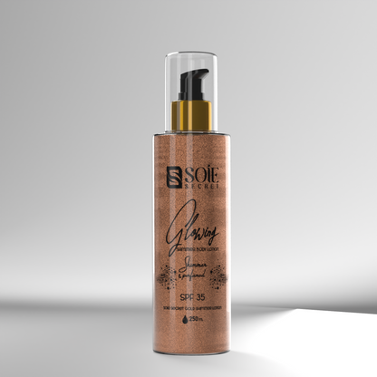 Shimmer body lotion