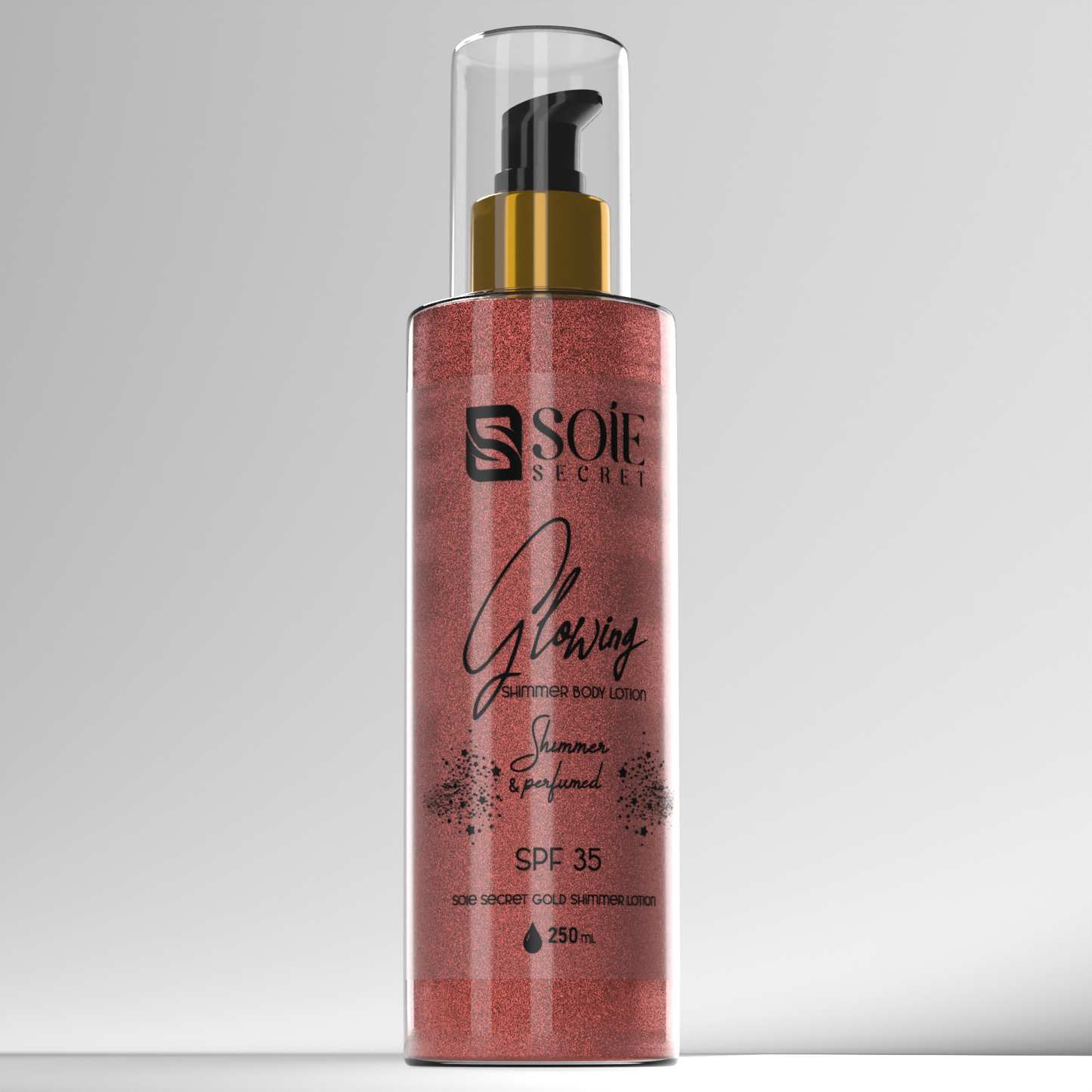 Shimmer body lotion