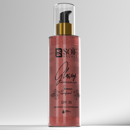 Shimmer body lotion