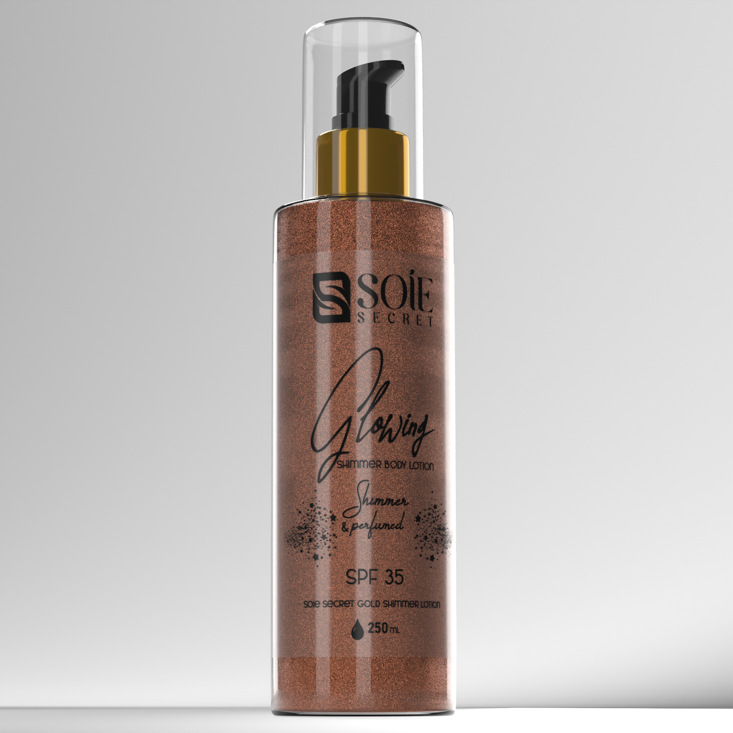 Shimmer body lotion